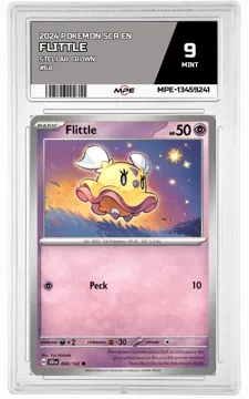 2024 POKEMON SCR EN STELLAR CROWN #68 FLITTLE MPE 9 MINT — graded card up for auction