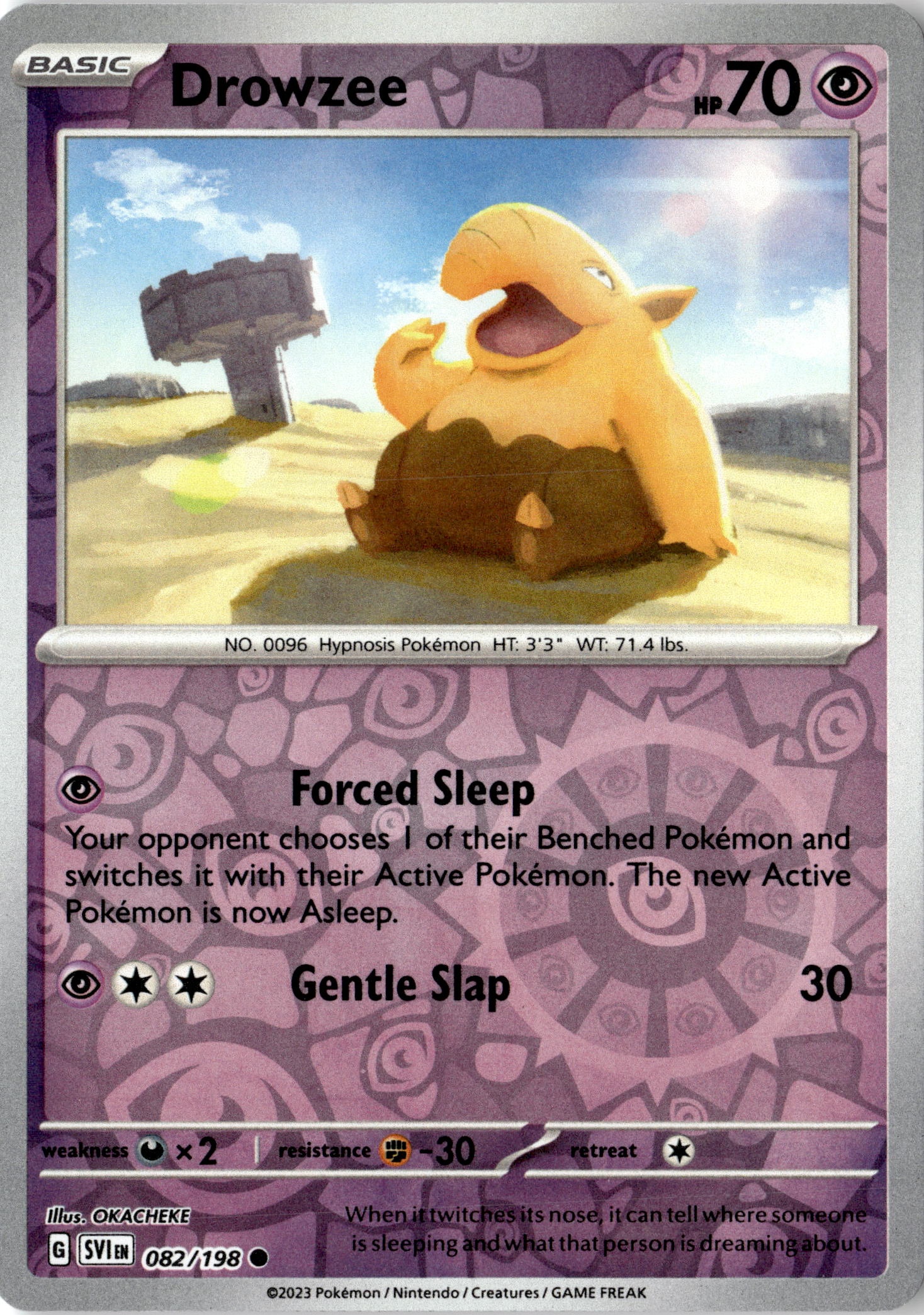 Drowzee graded slab