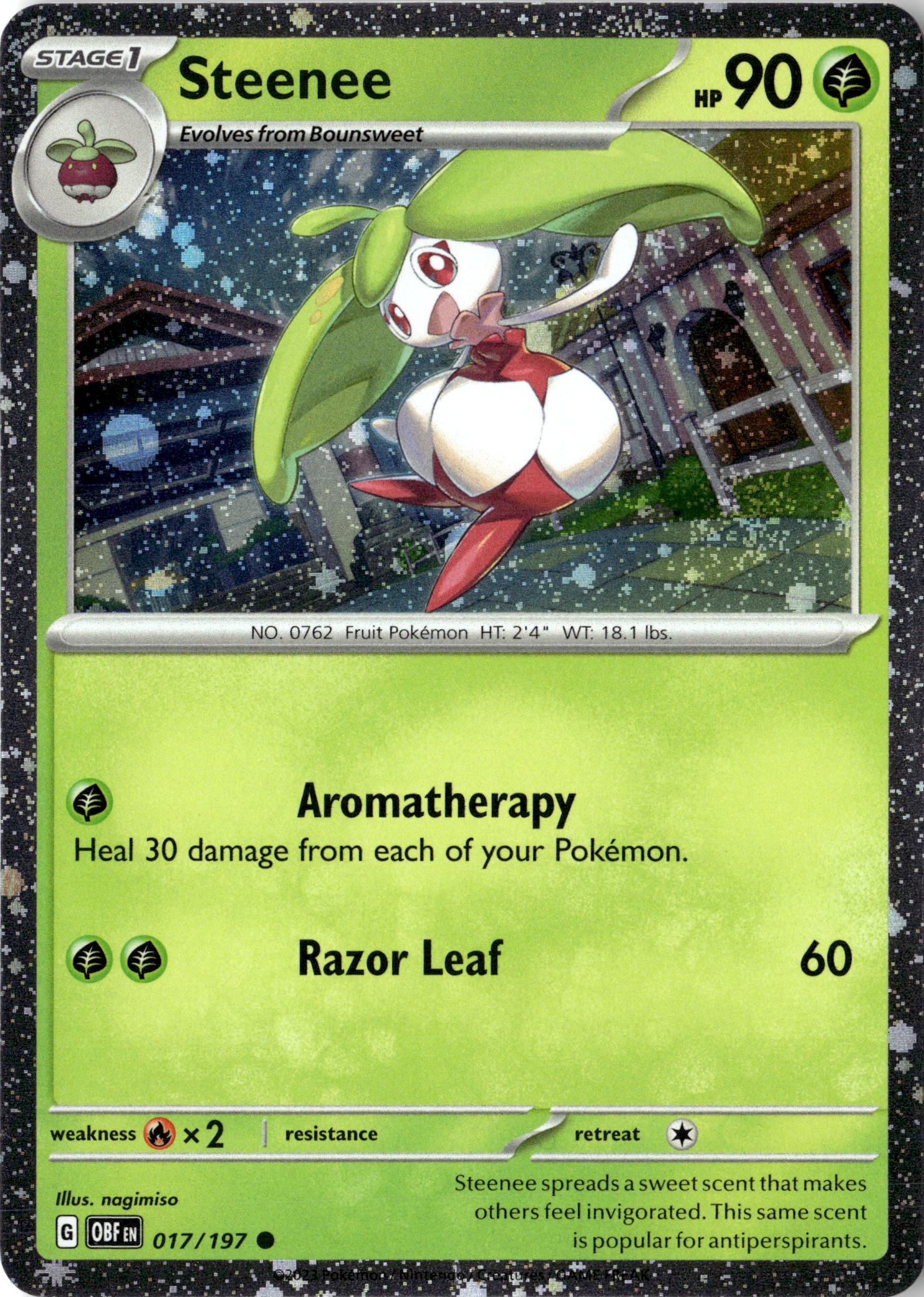 Steenee graded slab