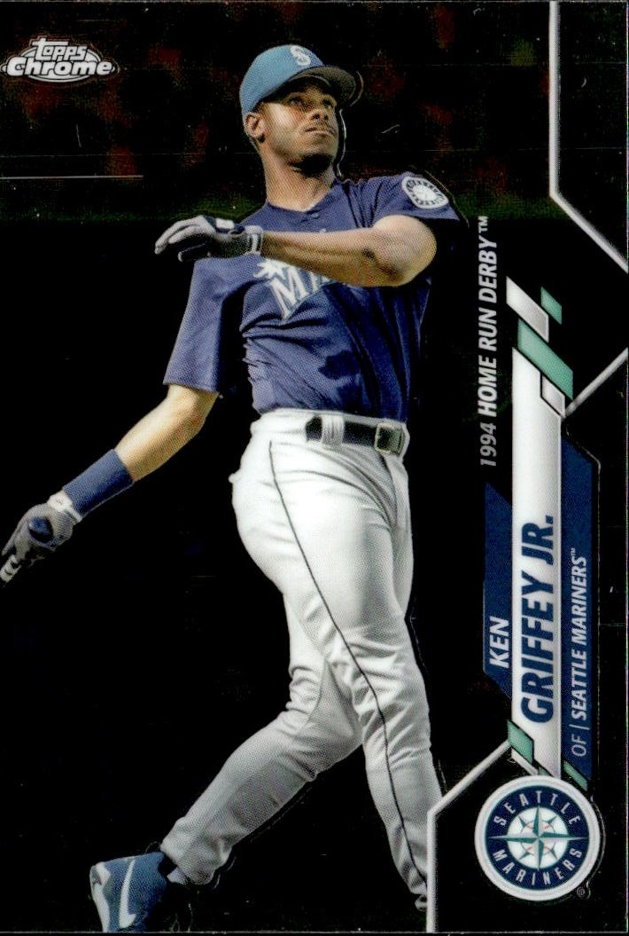 2020 Topps Chrome Update Ken Griffey Jr. graded slab