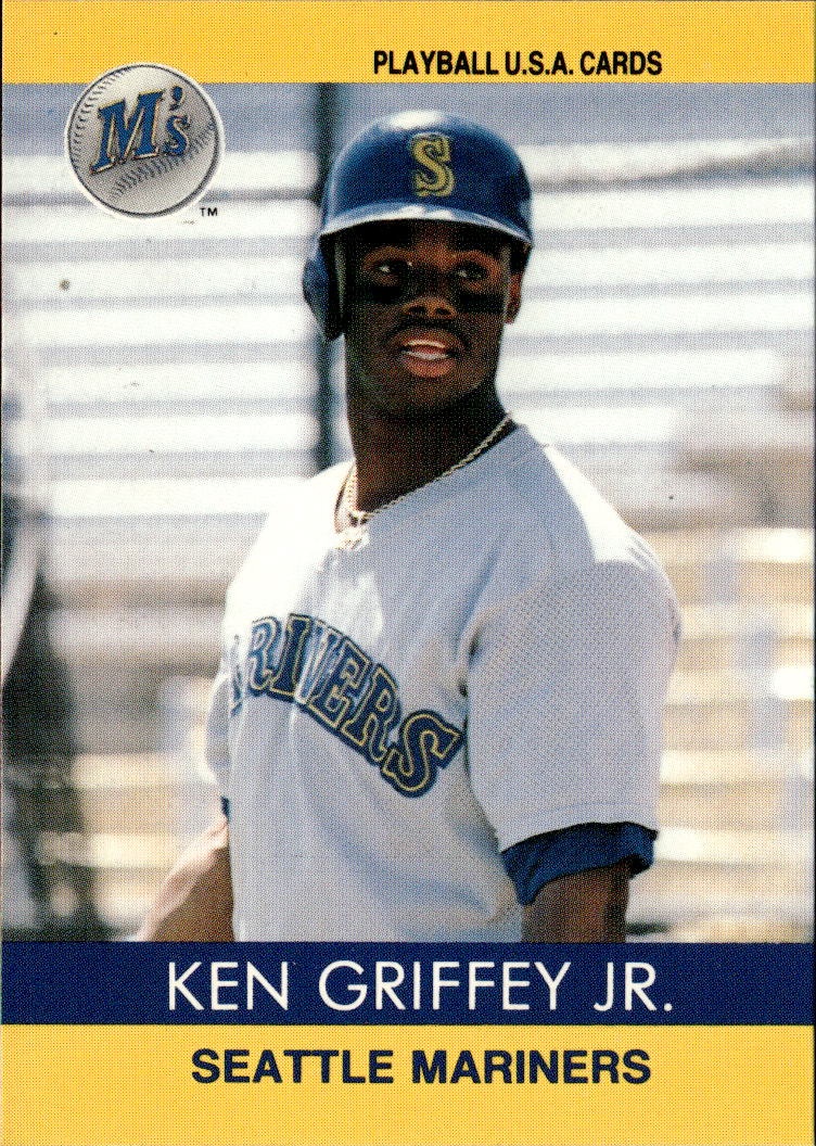 1991 Playball U.S.A. Ken Griffey Jr. graded slab