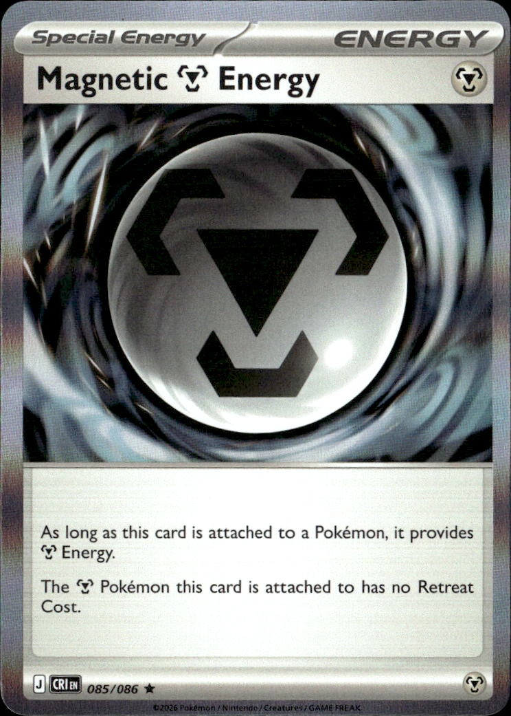 2026 Pokemon Cri En Magnetic Energy graded slab