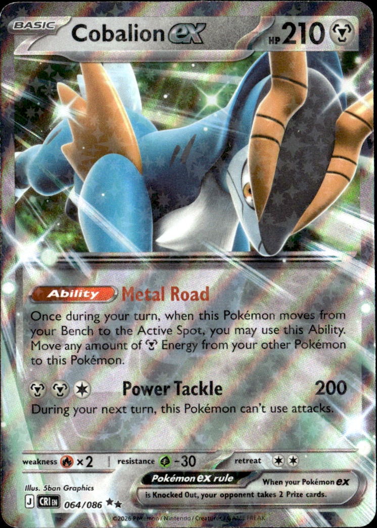 Cobalion Ex graded slab