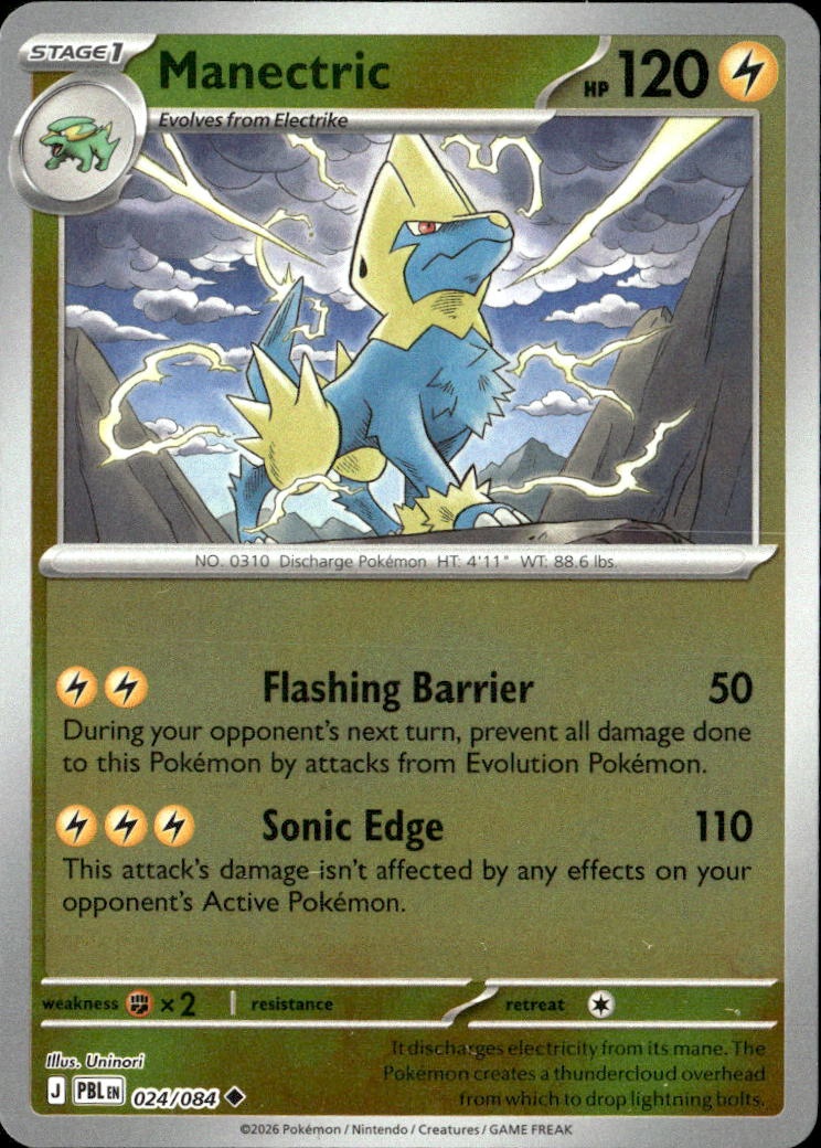 Manectric graded slab