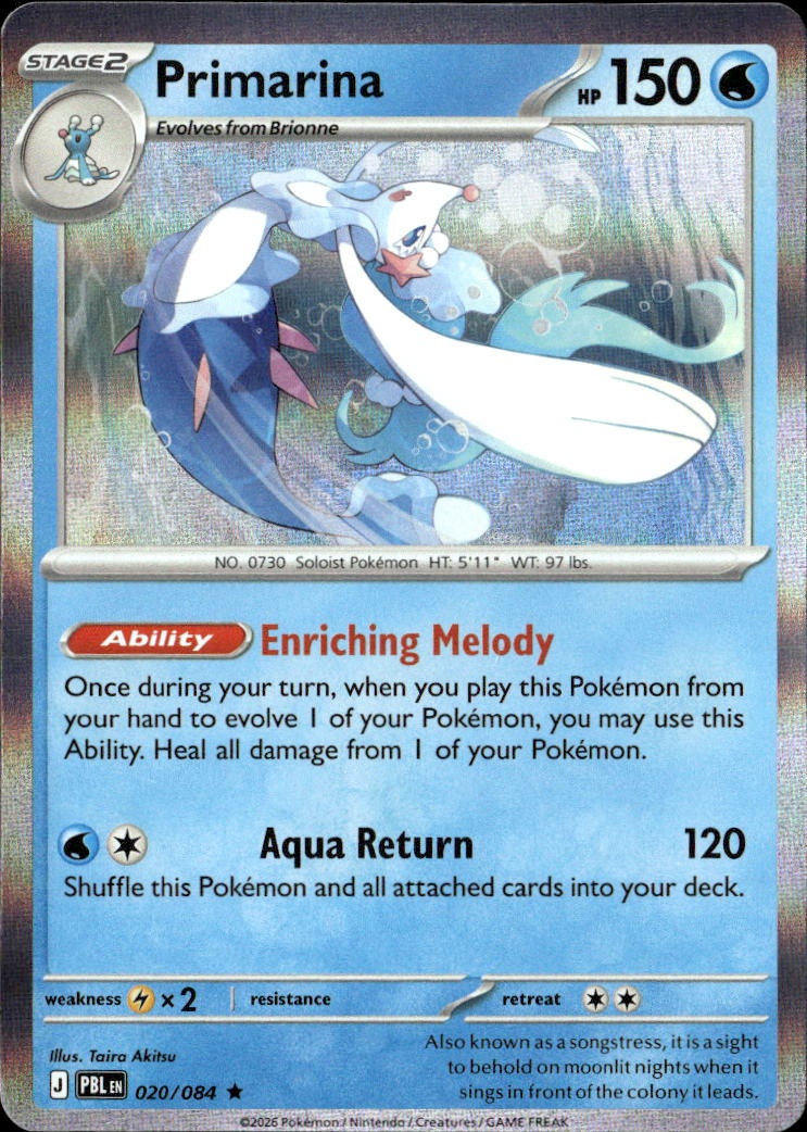 Primarina graded slab