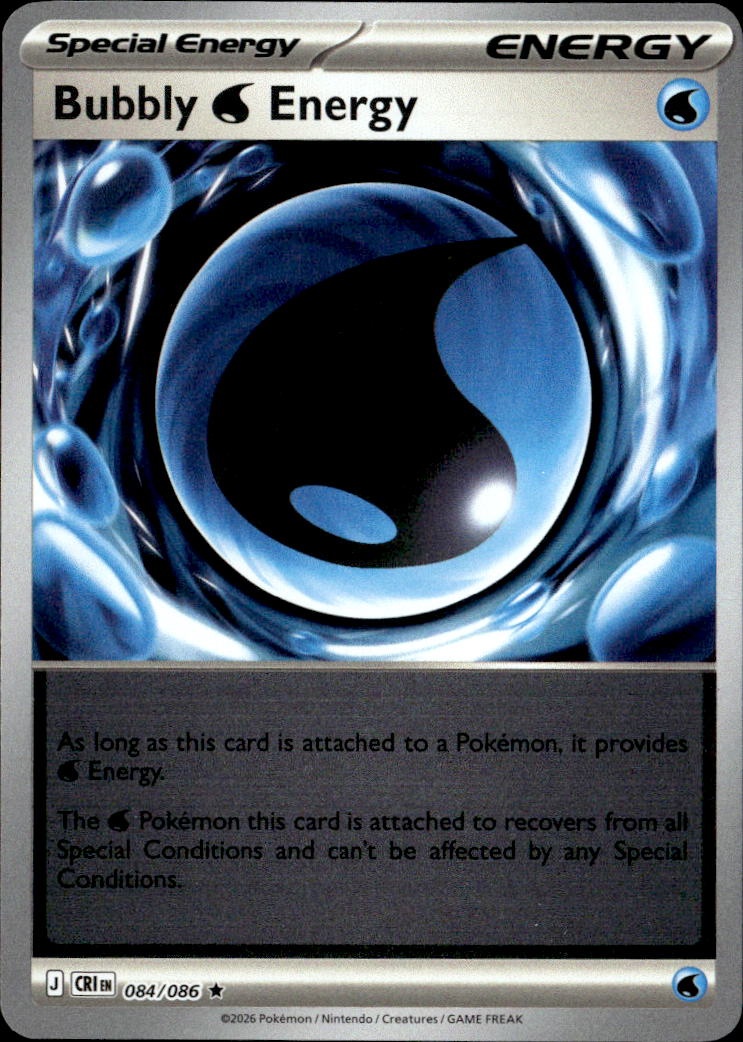 2026 Pokemon Cri En Bubbly Energy graded slab