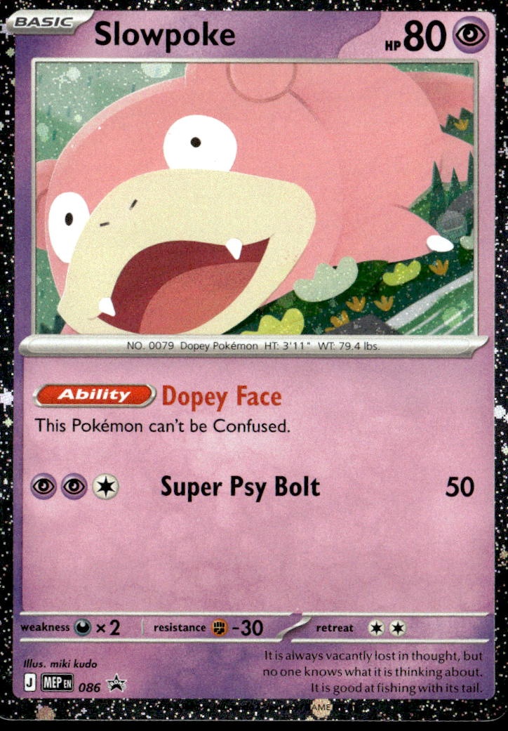 2026 Pokemon Pbl En Slowpoke graded slab