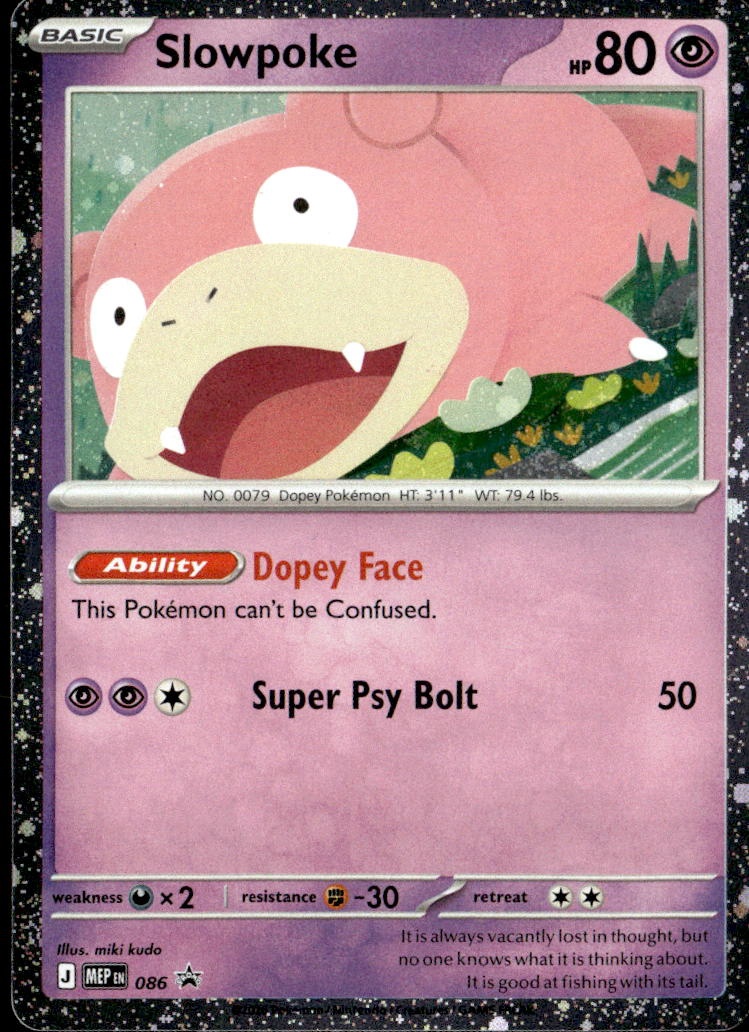 2026 Pokemon Pbl En Slowpoke graded slab