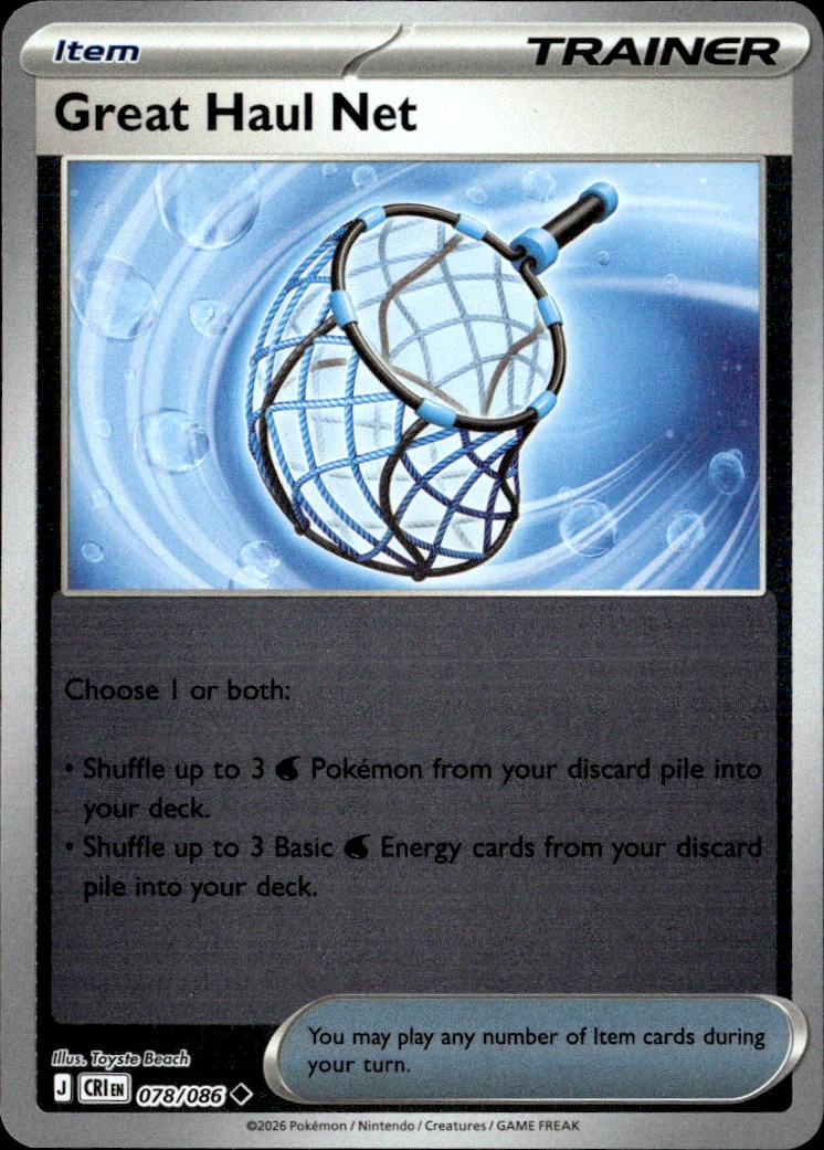 2026 Pokemon Cri En Great Haul Net graded slab