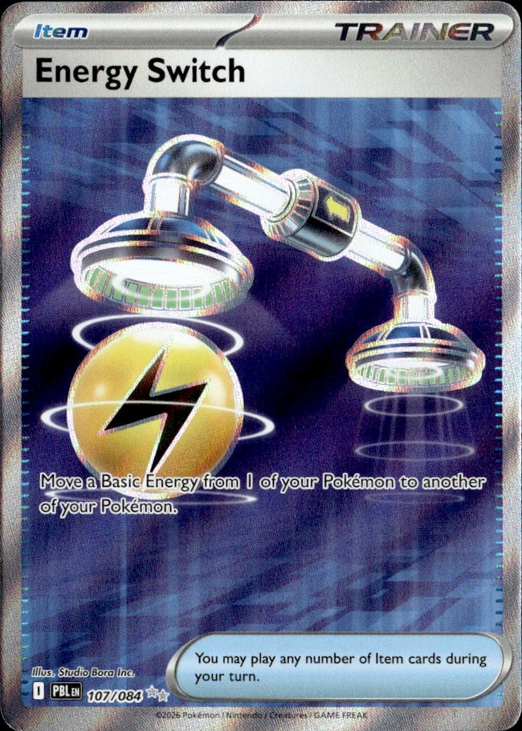 2026 Pokemon Pbl En Energy Switch graded slab