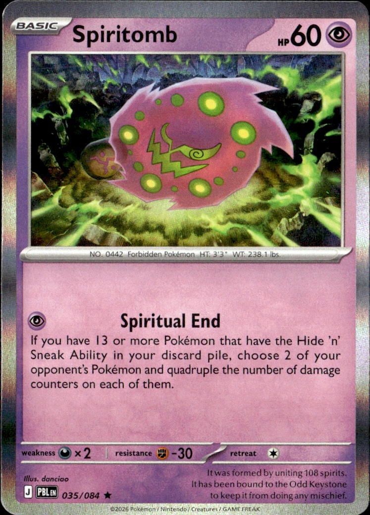 Spiritomb graded slab