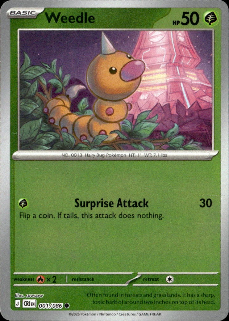 Weedle graded slab