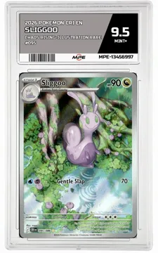 2026 POKEMON CRI EN Chaos Rising-Illustration Rare #095 SLIGGOO MPE 9.5 MINT+ — graded card up for auction