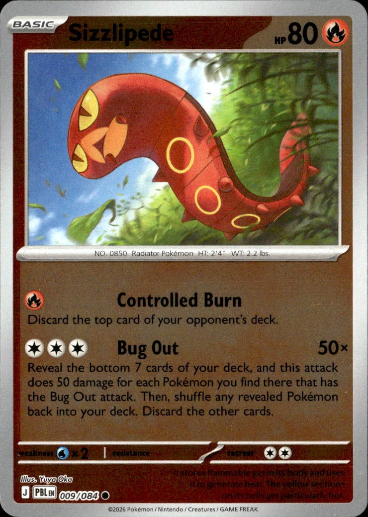 Sizzlipede graded slab