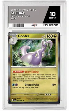 2026 POKEMON CRI EN Chaos Rising-HOLO #068 GOODRA MPE 10 GEM/MT — graded card up for auction
