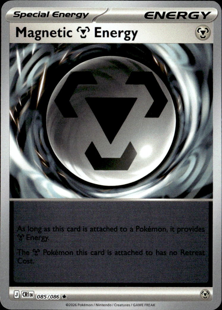 2026 Pokemon Cri En Magnetic Energy graded slab