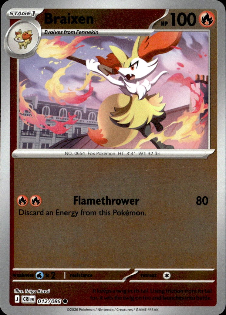 Braixen graded slab
