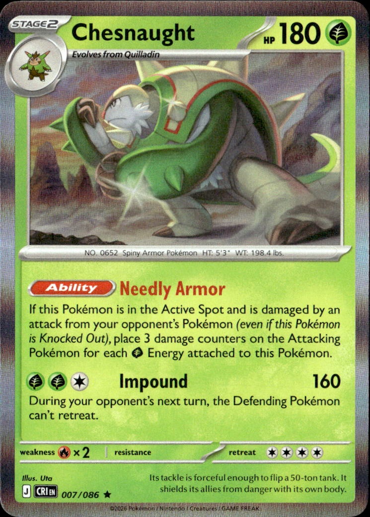 Chesnaught graded slab