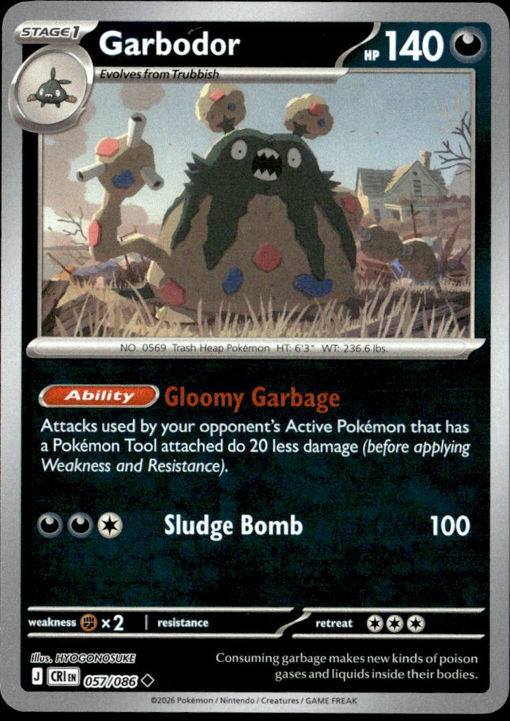 Garbodor graded slab