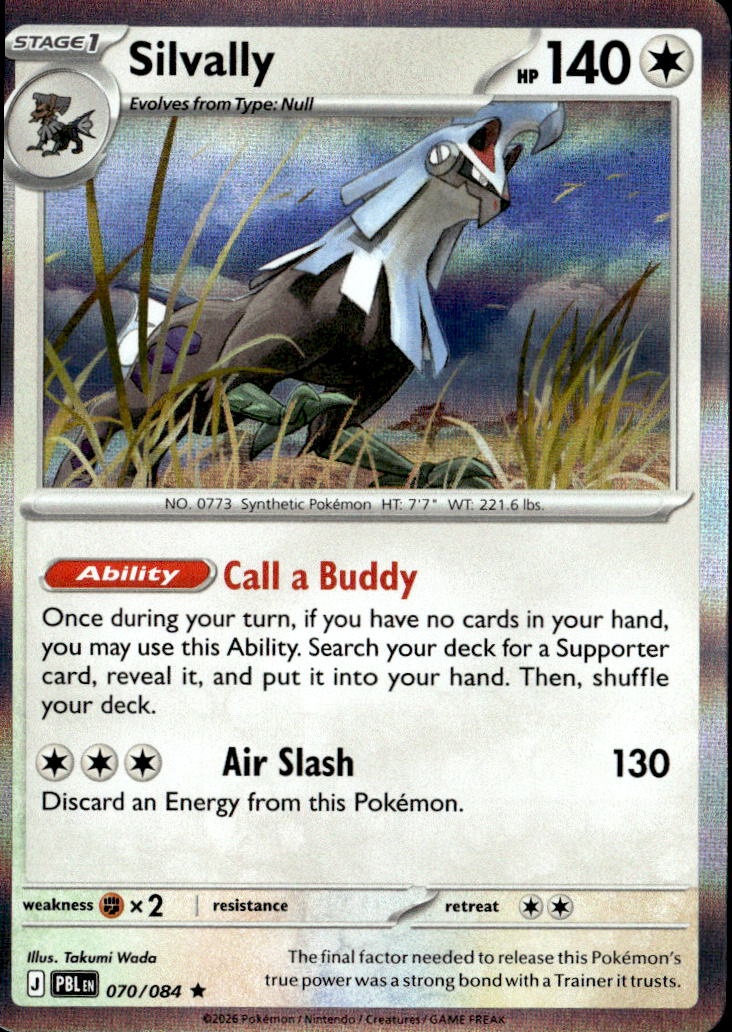 Silvally graded slab