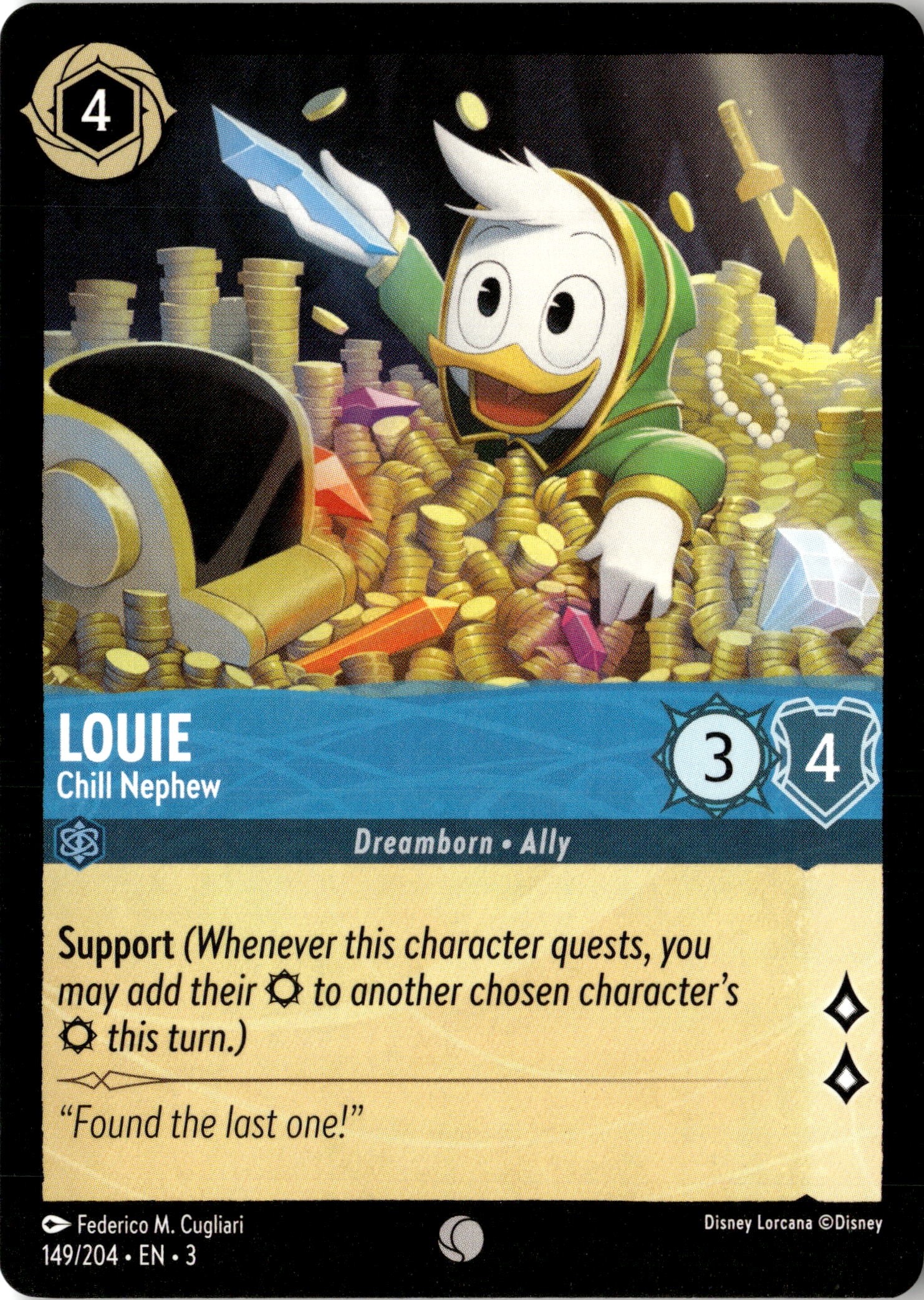 Louie graded slab
