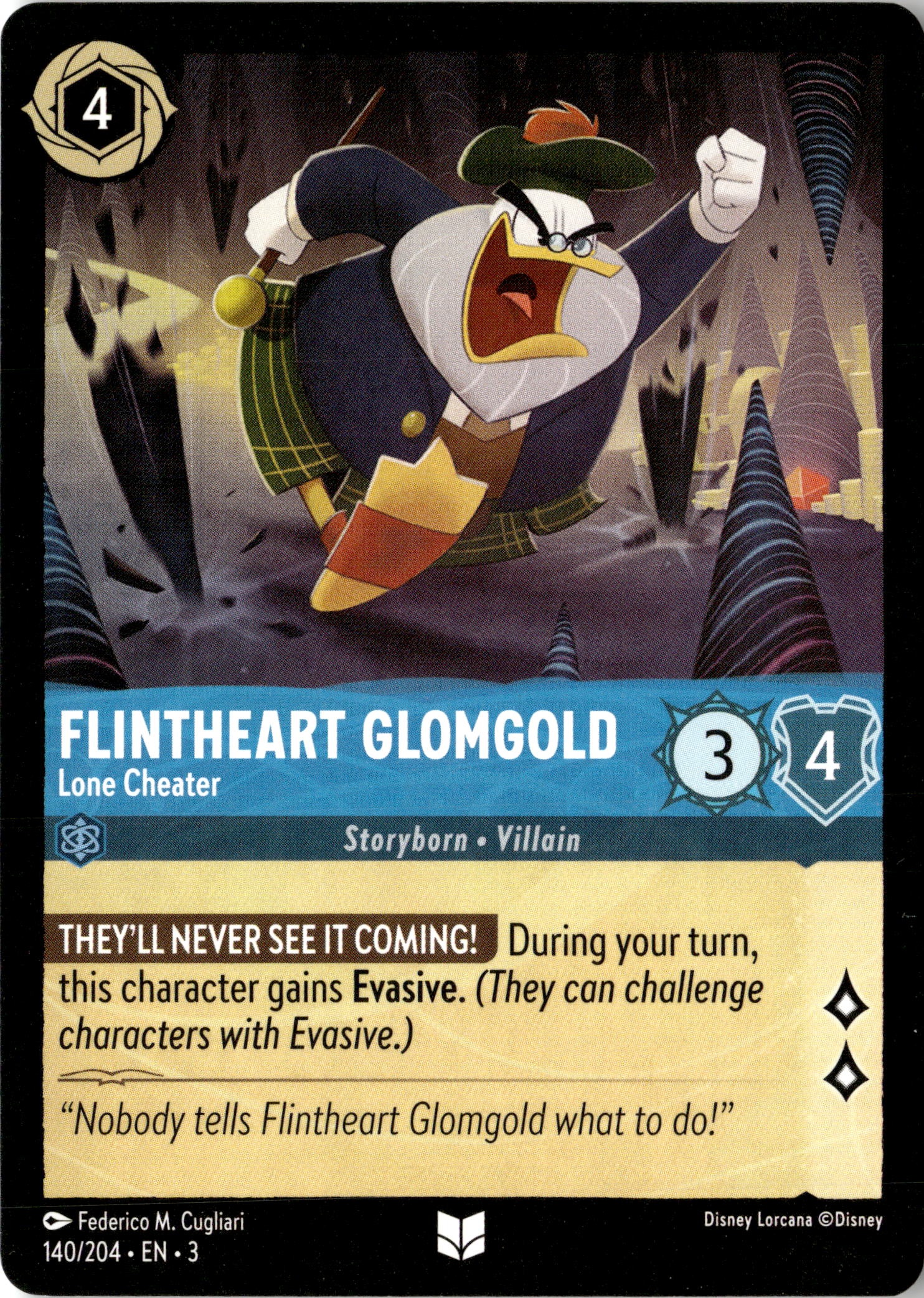Flintheart Glomgold graded slab