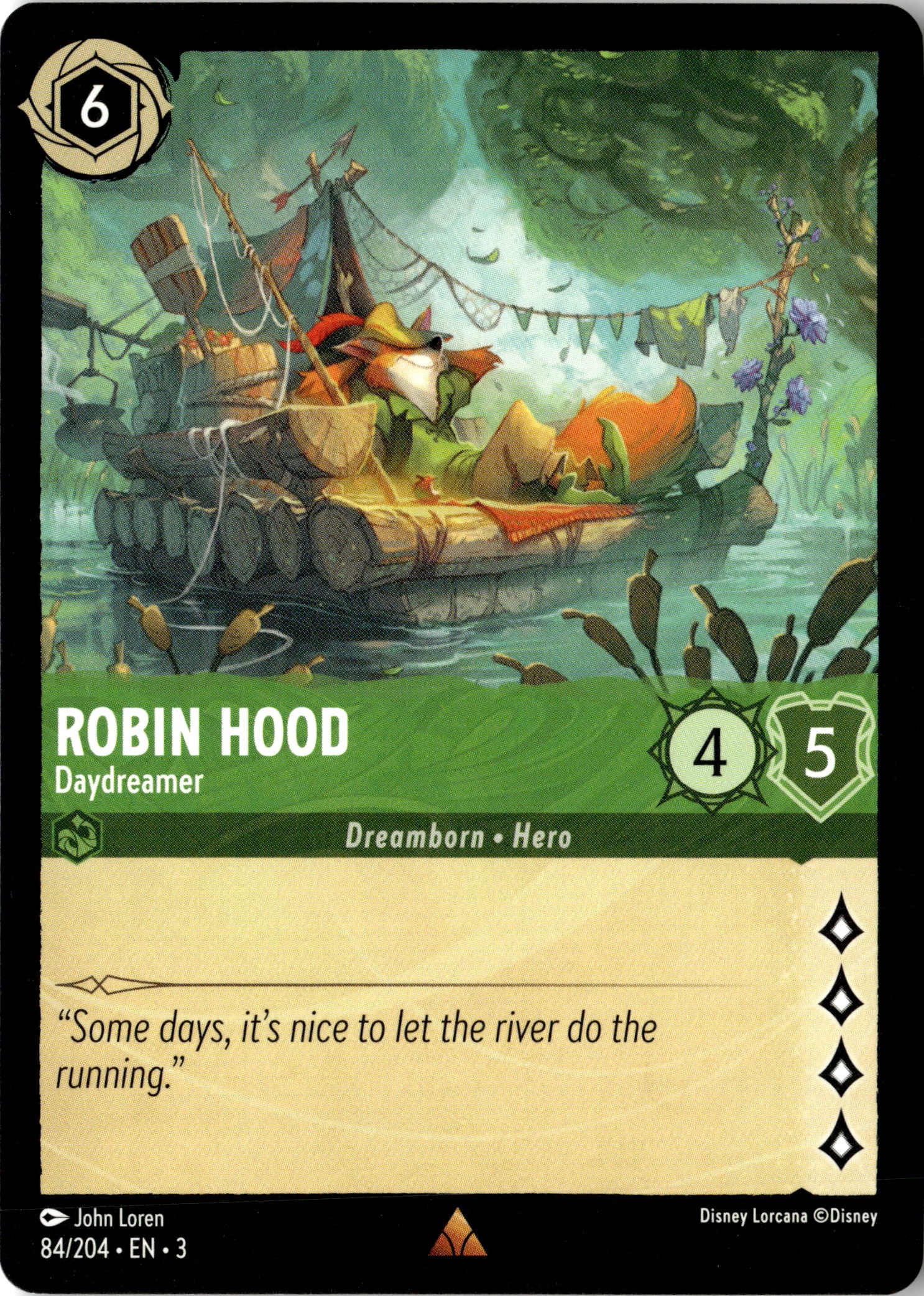 Robin Hood graded slab