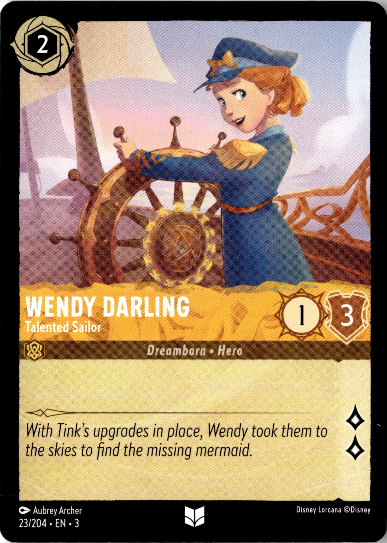 Wendy Darling graded slab