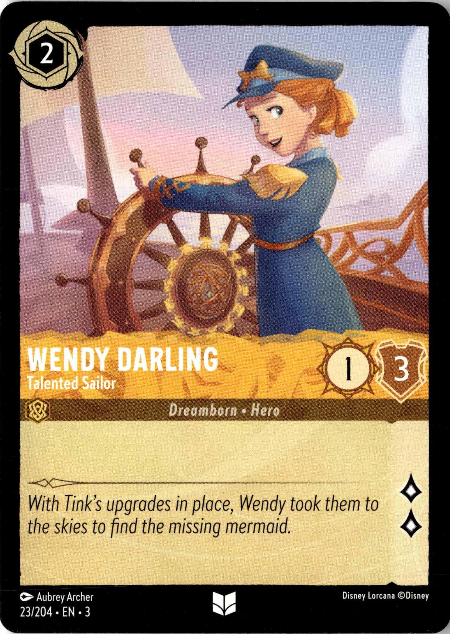 Wendy Darling graded slab