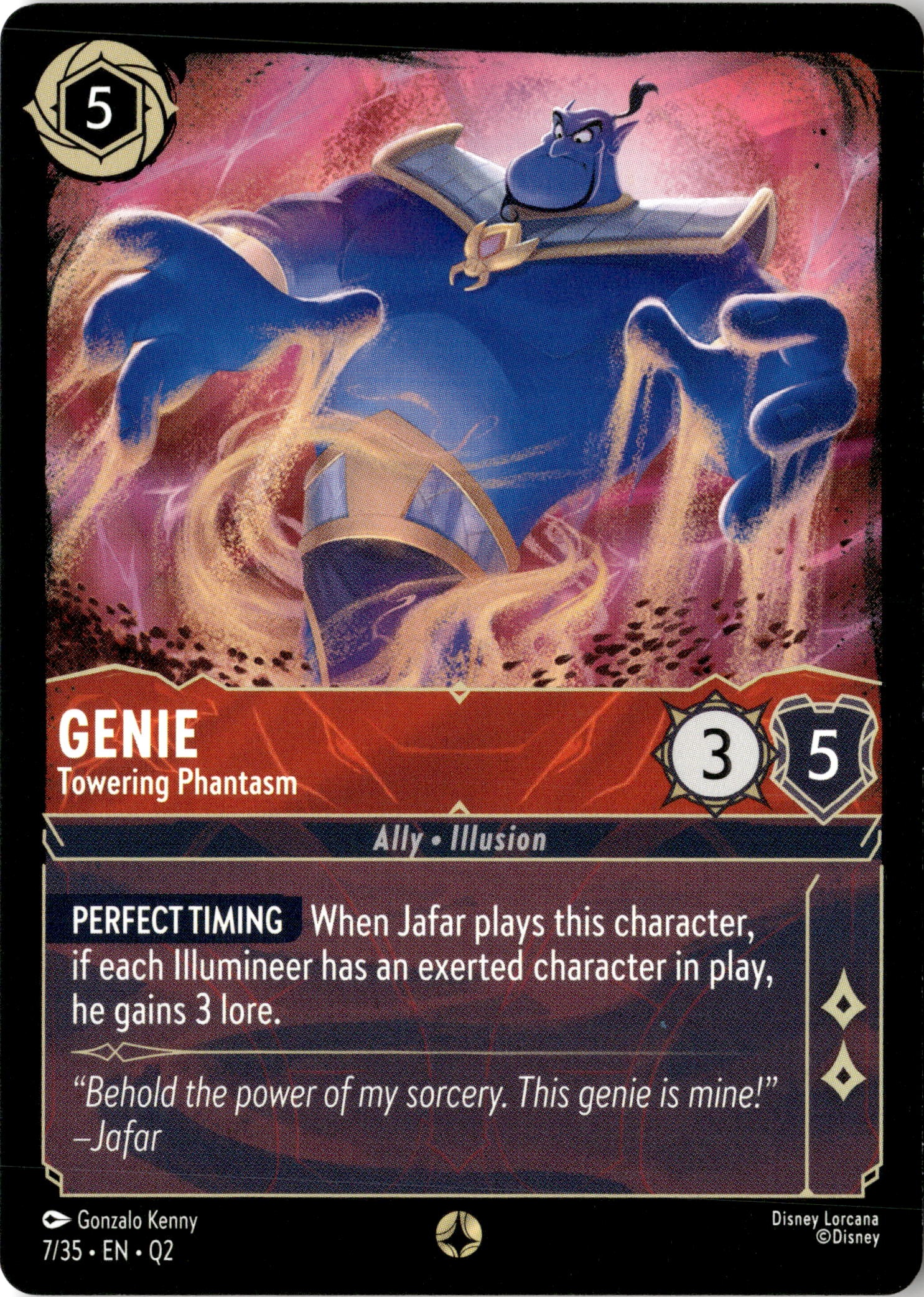 Genie graded slab