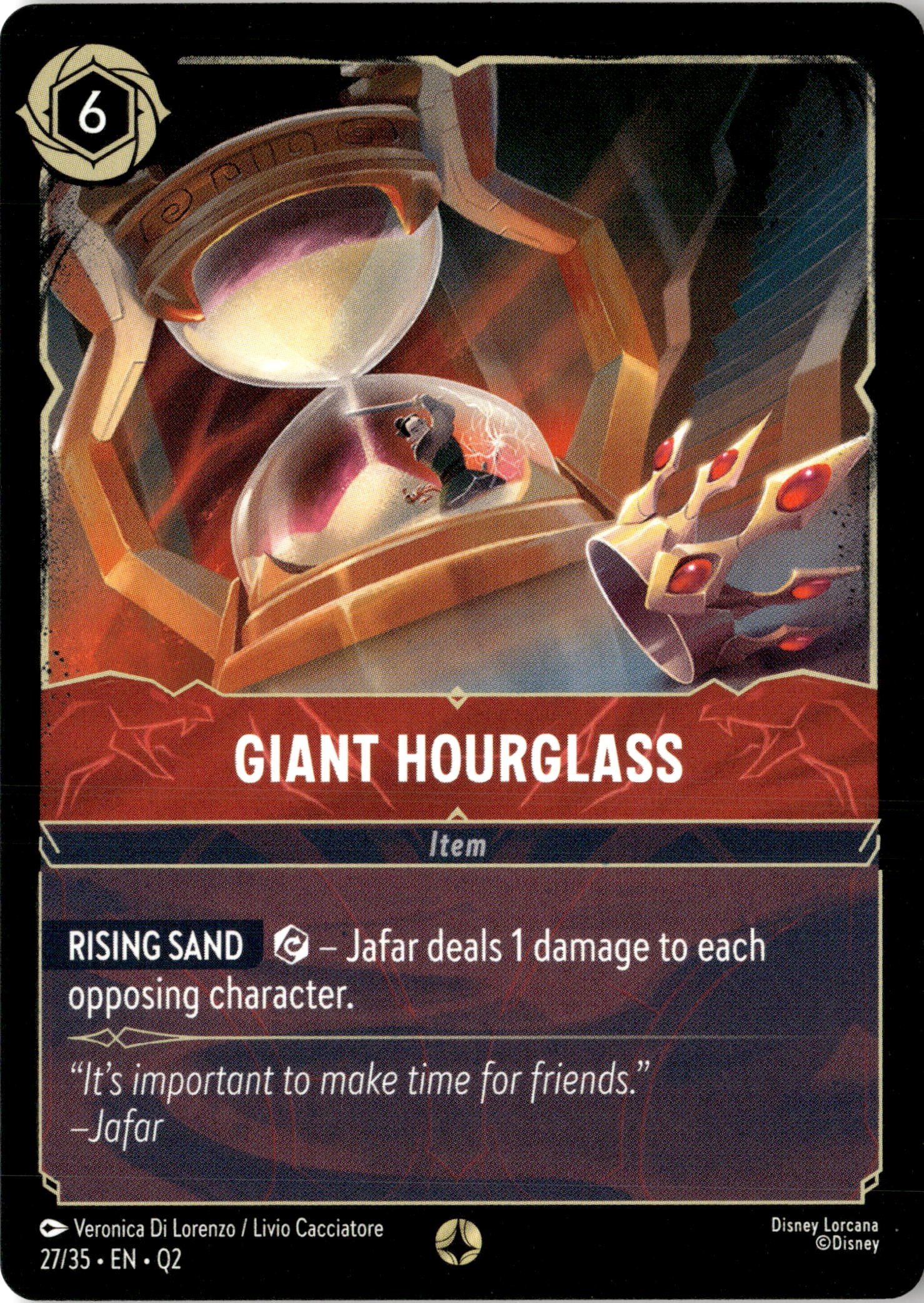 Giant Hourglass graded slab