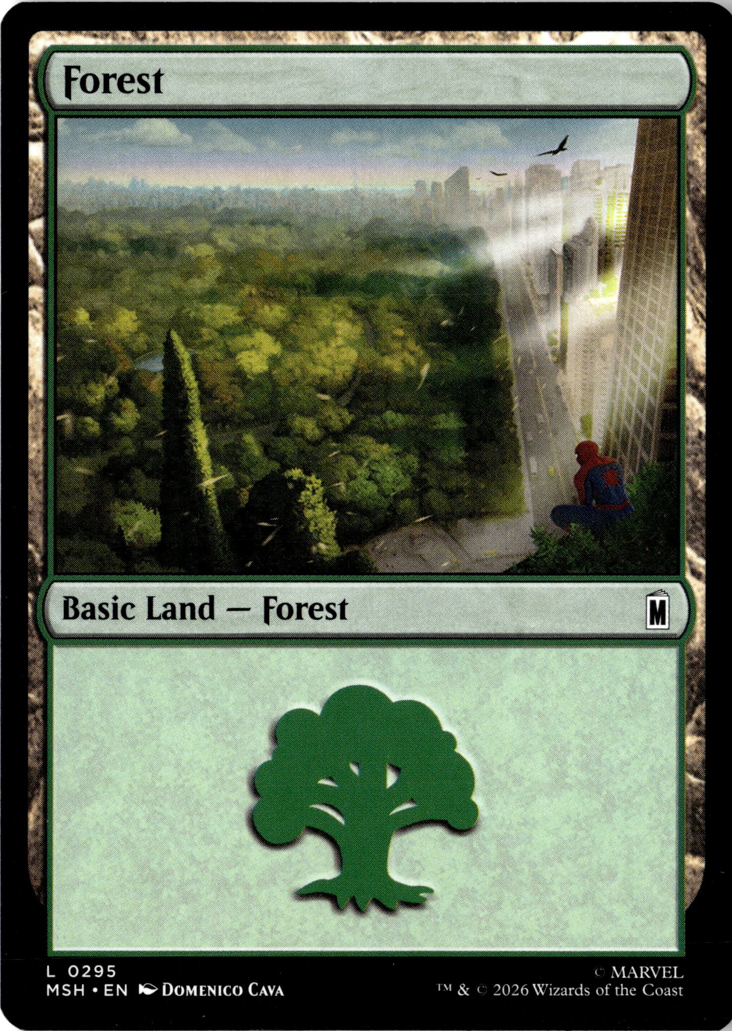 2026 Mtg Msh En Forest graded slab