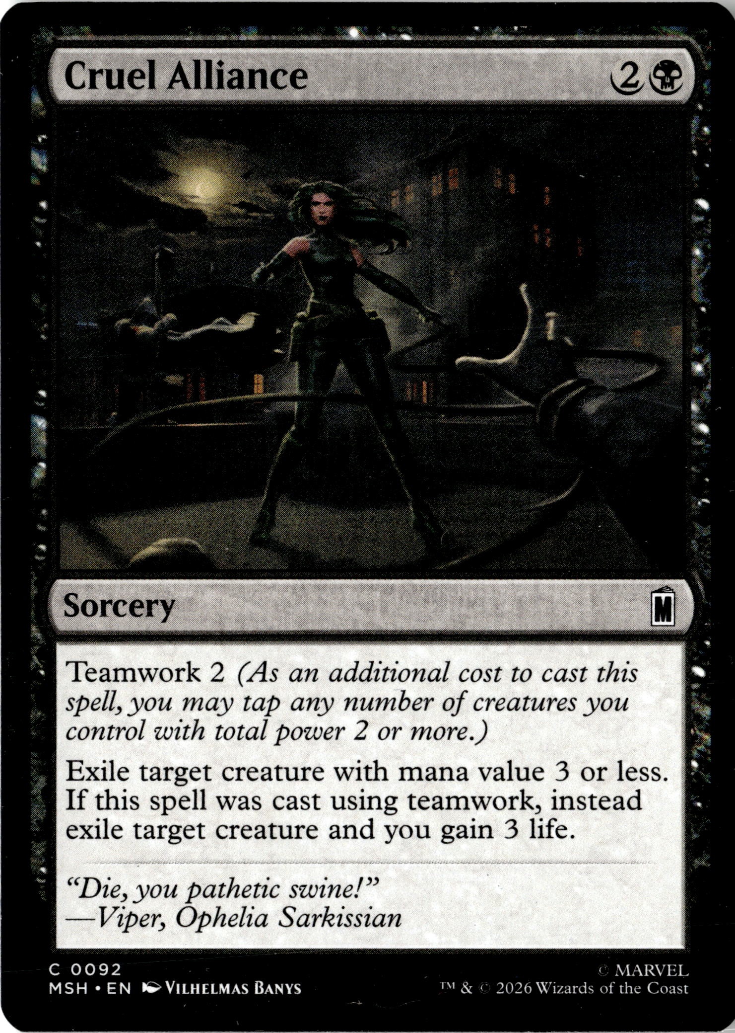 Cruel Alliance graded slab