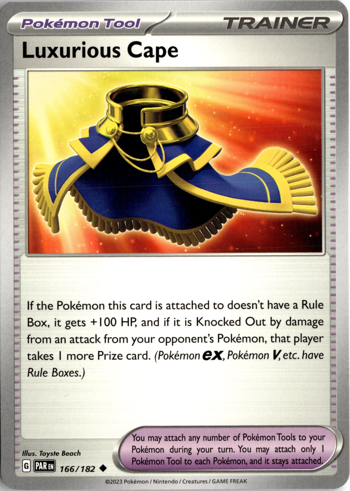 2023 Pokemon Par En Luxurious Cape graded slab