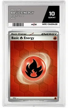 2023 SVE REVERSE HOLO #002 BASIC ENERGY MPE 10 GEM/MT — graded card up for auction