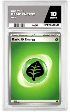 2023 SV EN #001 BASIC ENERGY MPE 10 GEM/MT — graded card up for auction