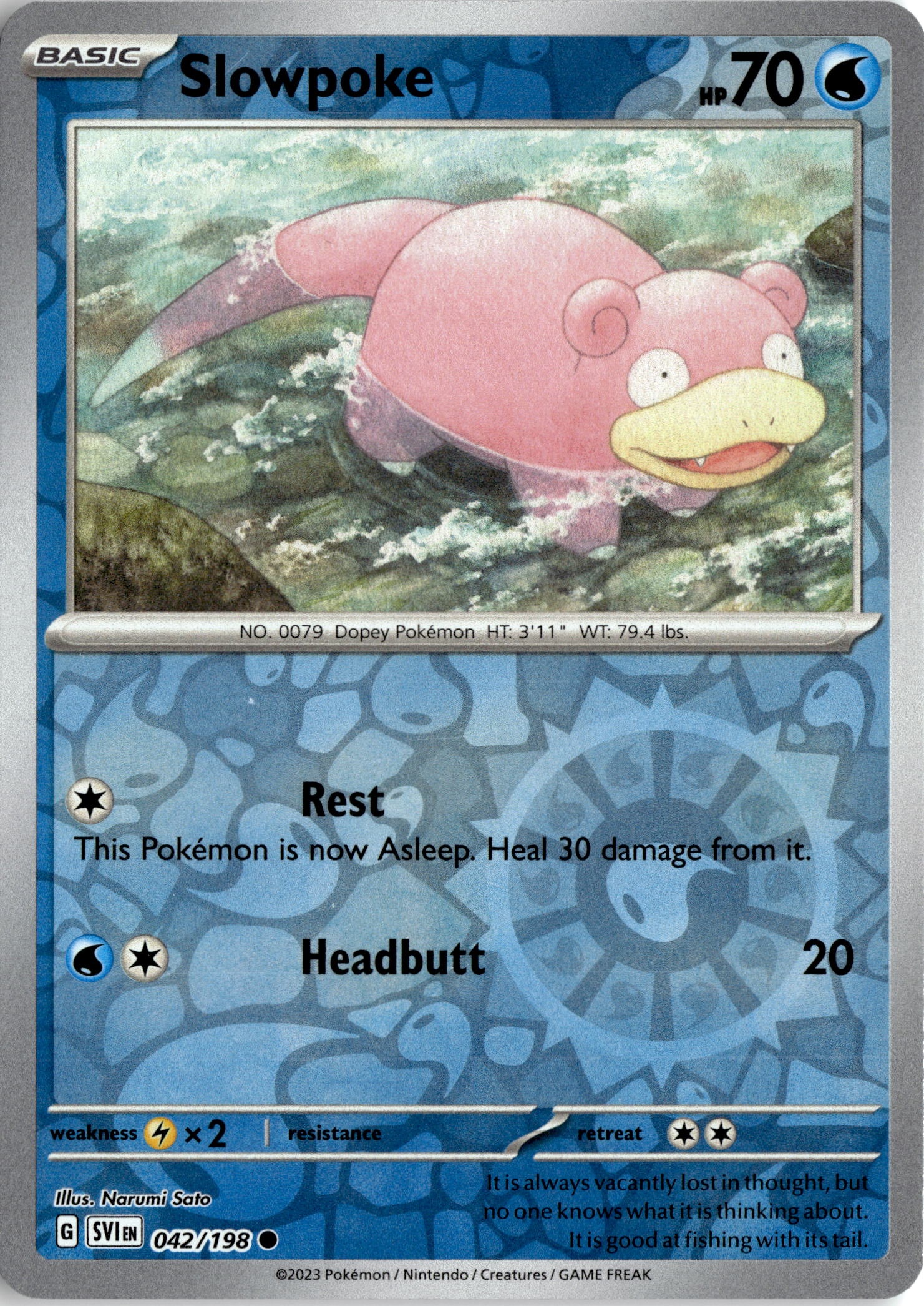 Slowpoke graded slab