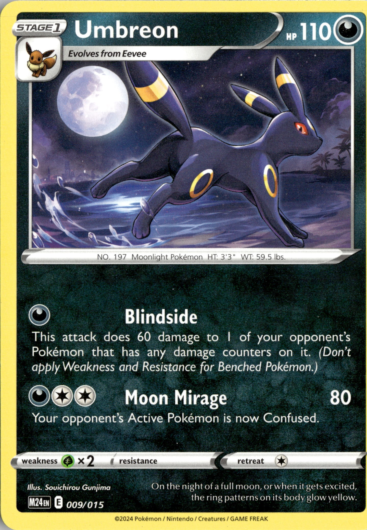 2024 Pokemon M24 En Umbreon graded slab