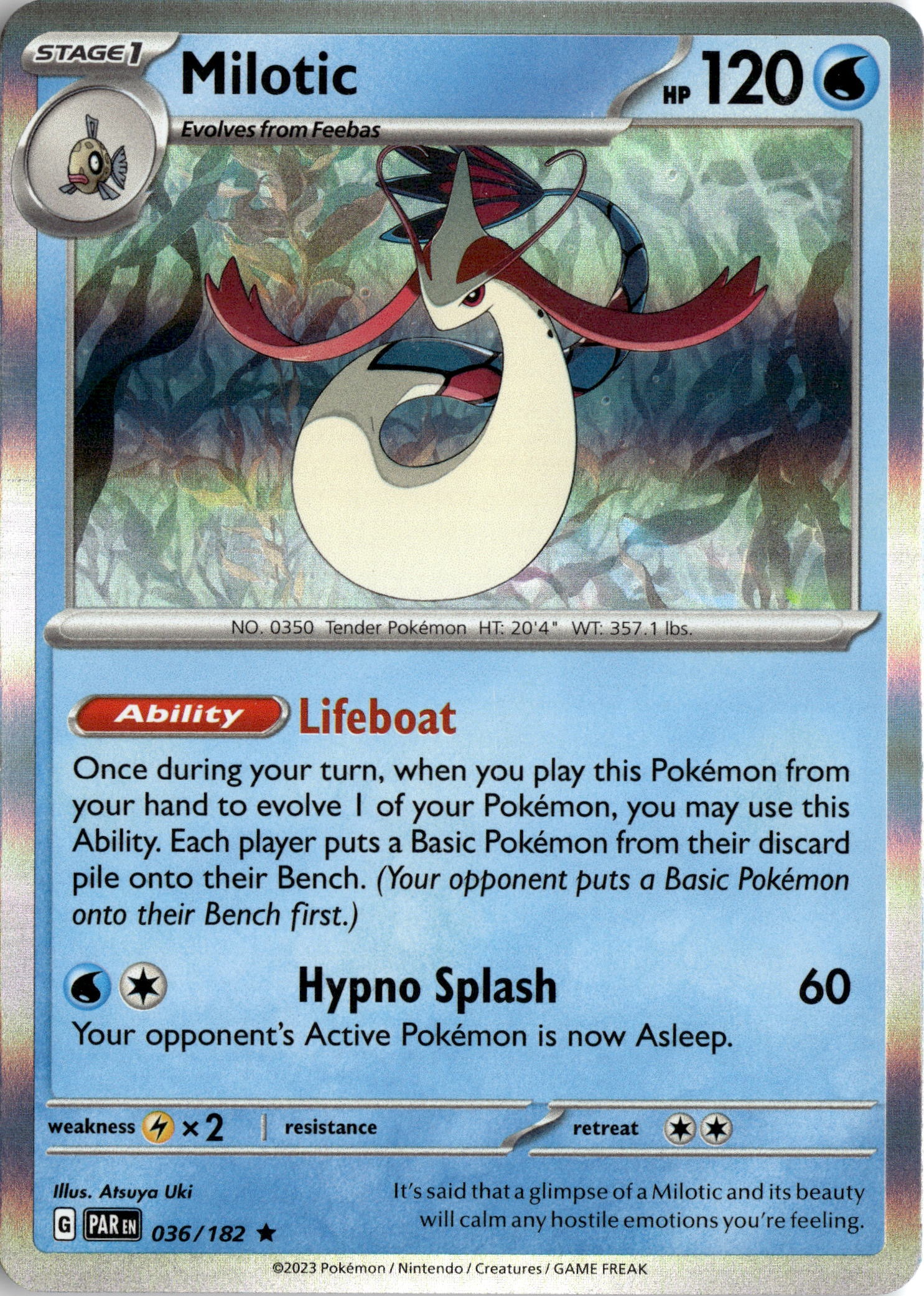 Milotic graded slab