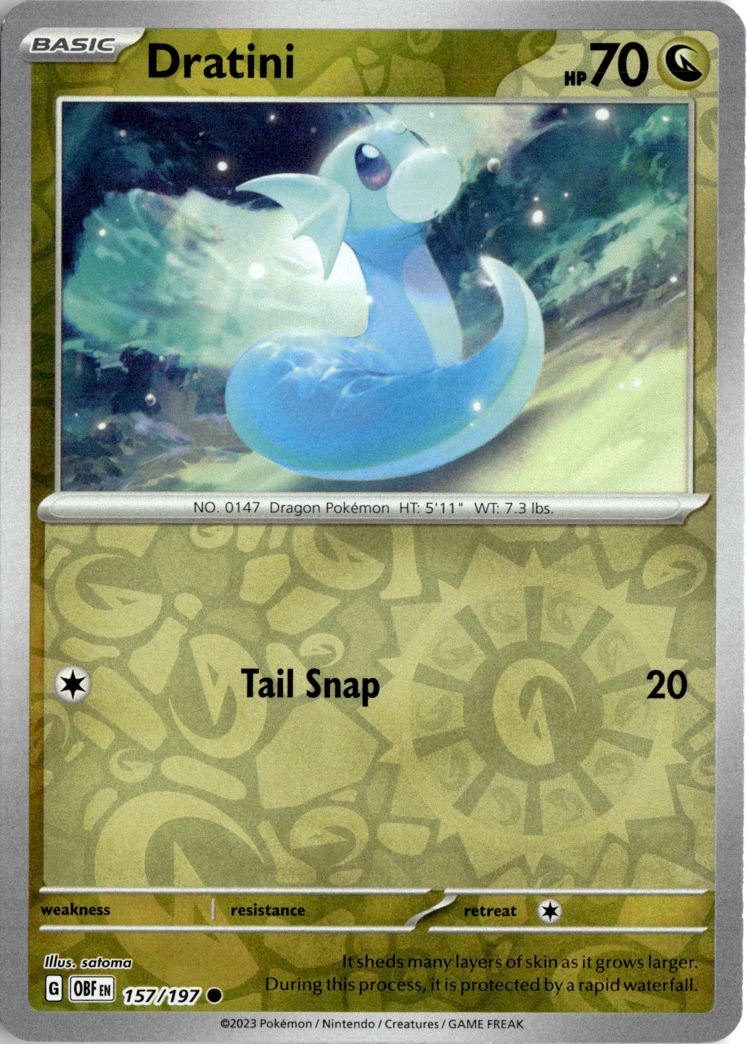 Dratini graded slab