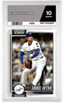 2026 TOPPS #500 SHOHEI OHTANI MPE 10 GEM/MT — graded card up for auction