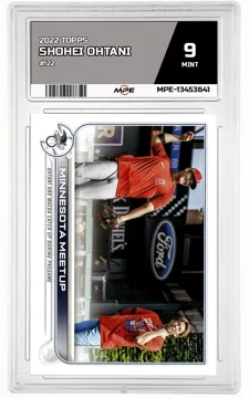 2022 TOPPS #122 SHOHEI OHTANI MPE 9 MINT — graded card up for auction
