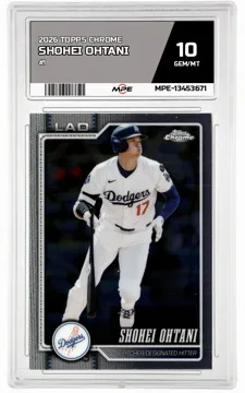 2026 TOPPS CHROME #1 SHOHEI OHTANI MPE 10 GEM/MT — graded card up for auction