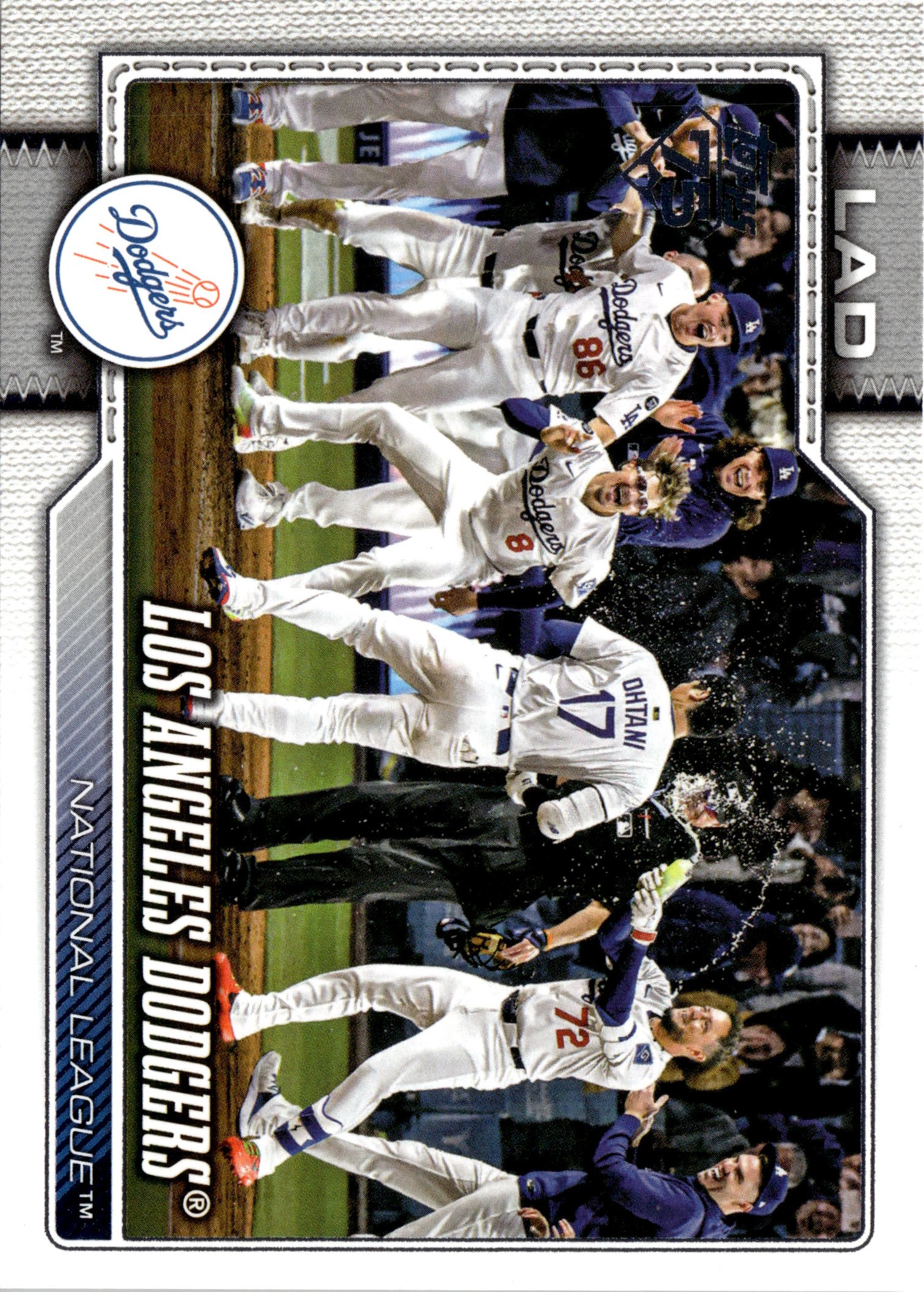 2026 Topps Los Angeles Dodgers graded slab