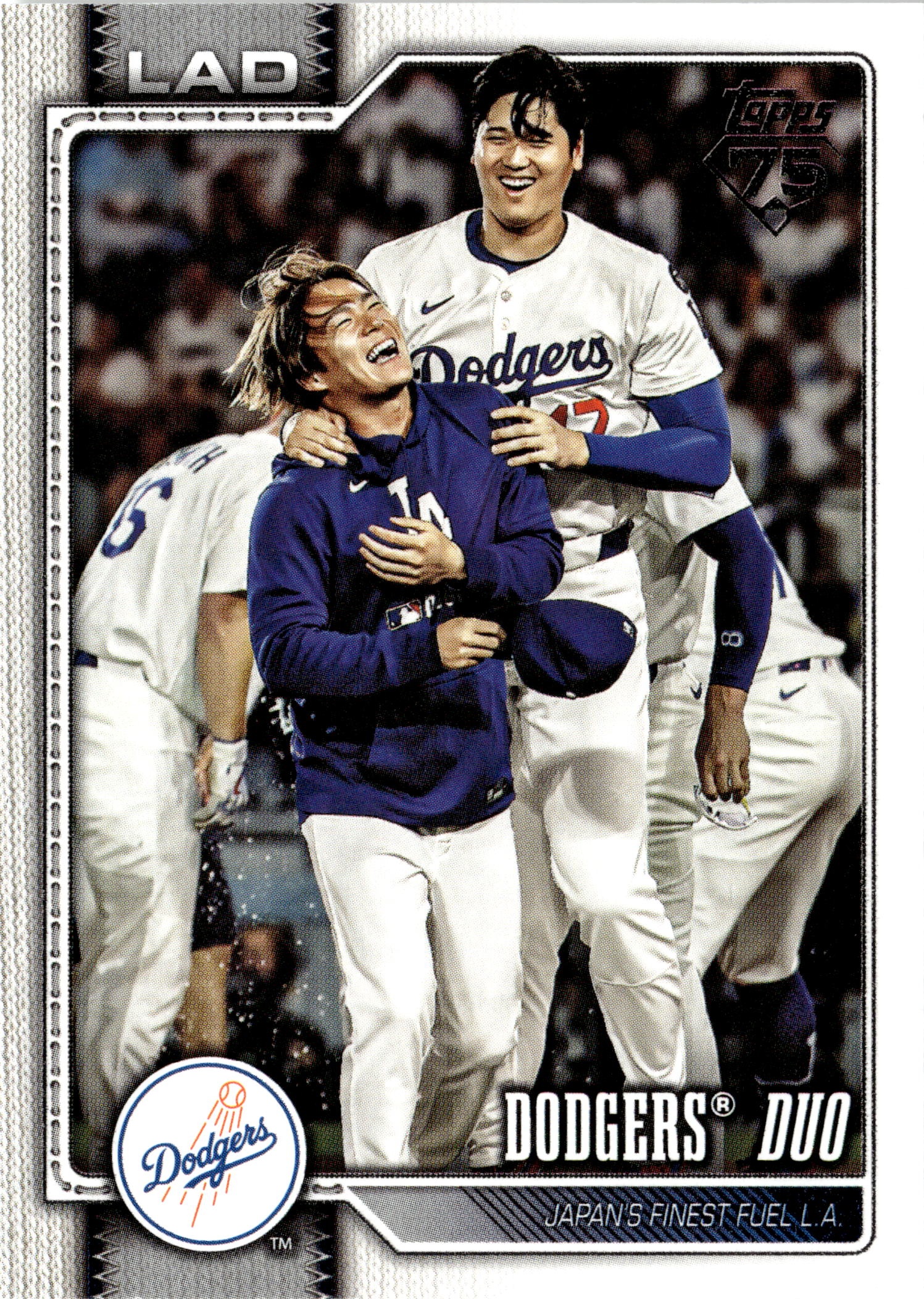 Ohtani / Yamamoto graded slab
