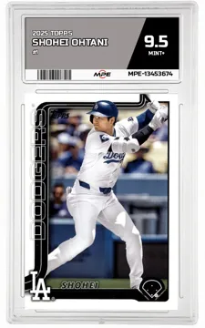 2025 TOPPS #1 SHOHEI OHTANI MPE 9.5 MINT+ — graded card up for auction