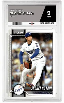 2026 TOPPS #500 SHOHEI OHTANI MPE 9 MINT — graded card up for auction