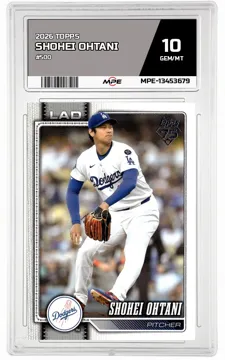 2026 TOPPS #500 SHOHEI OHTANI MPE 10 GEM/MT — graded card up for auction