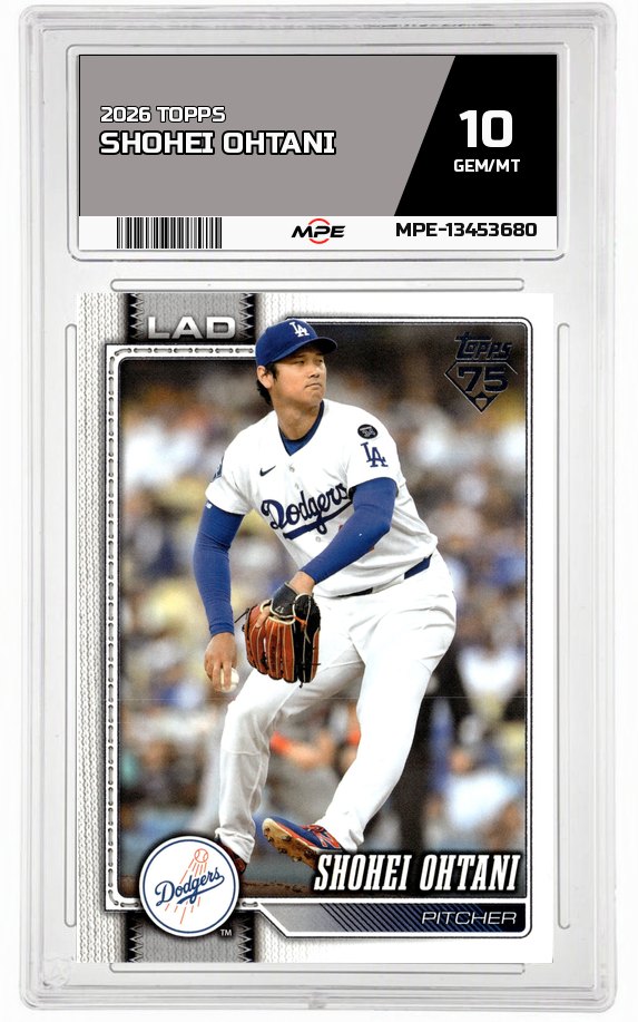 2026 TOPPS SHOHEI OHTANI MPE 10 GEM/MT — graded card auctioned from the MPE vault