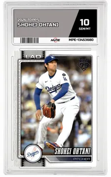 2026 TOPPS SHOHEI OHTANI MPE 10 GEM/MT — graded card up for auction